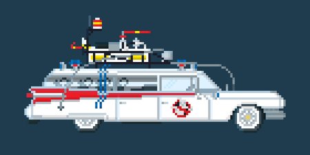 GHOSTBUSTERS Ecto-1 арт
