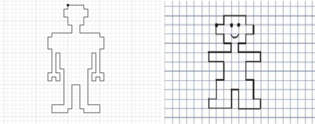 Игры рисование по клеточкам