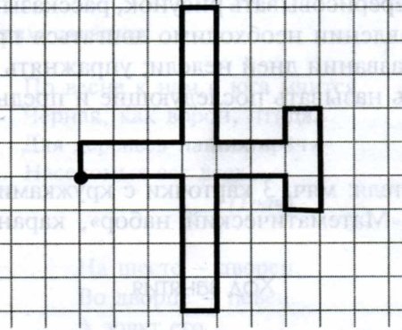 Рисование по клеточкам робот