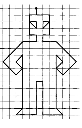 Графический диктант заяц для дошкольников