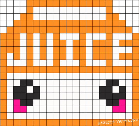 Рисунки по клеточкам маленькие еда