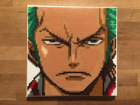 Ророноа Зоро пиксель арт