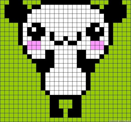 Рисунки по клеточкам лёгкие