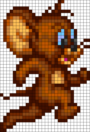 Рисунки в клетку маленькие