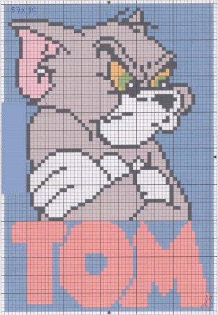 Вышивка по клеточкам