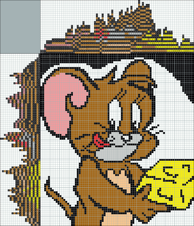 Джерри по клеточкам