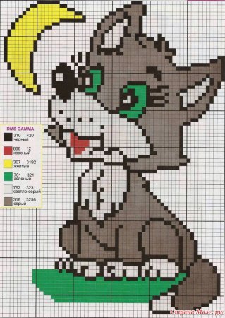 Вышивка схемы рисунков