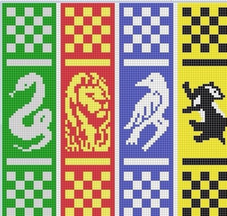 Фенечка Гарри Поттер Гриффиндор