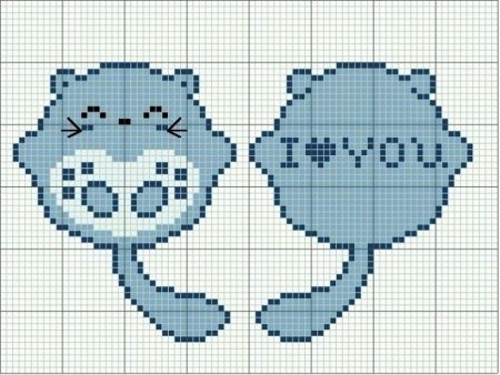 Схемы вышивки для брелков