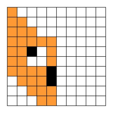 Рисование по клеточкам дорисуй вторую половину