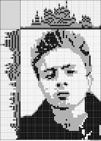 Рисунки по клеточкам Егор Крид