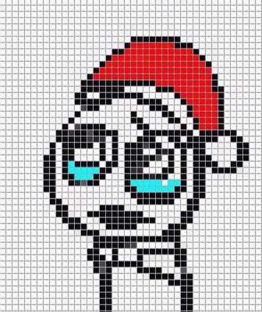 Рисование по клеточкам мемы