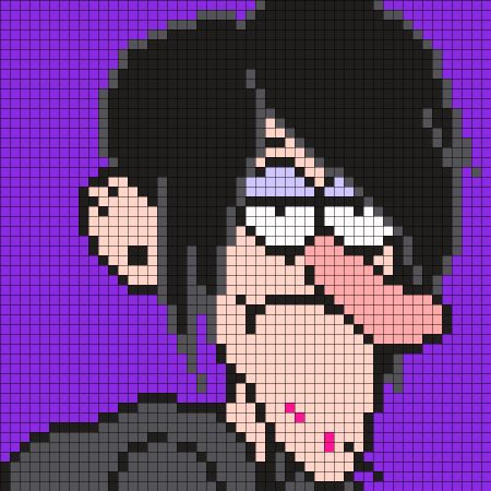 Персонажи Гравити Фолз по клеточкам