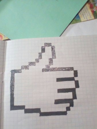 Рисунки по клеточкам Ксении Куприковой