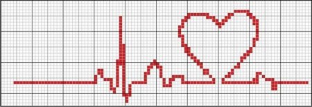 Рисунки крестиком по клеточкам