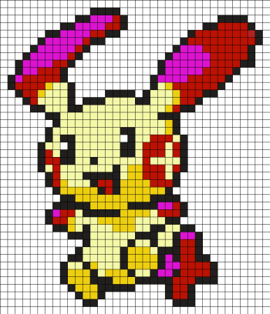 Рисунки в клеточку