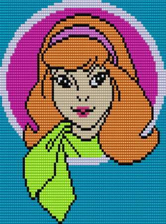 Скуби-Ду по квадратикам