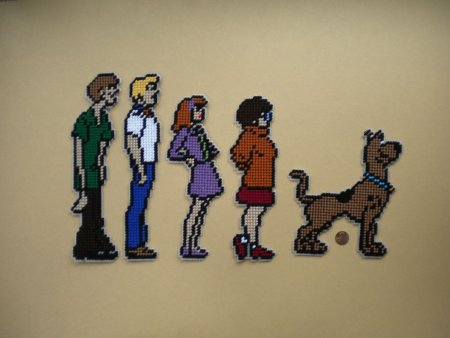 Скуби Ду по клеточкам