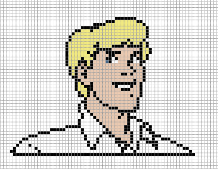 Скуби Ду вышивка