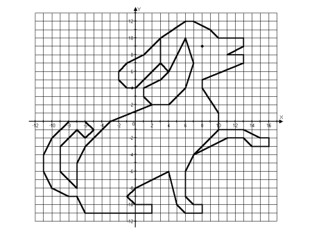 Рисунки по клеточкам линиями