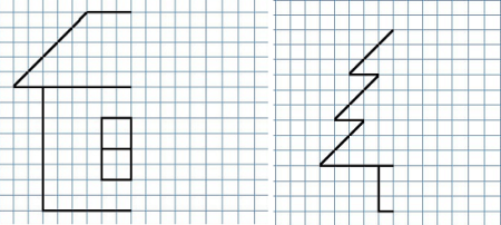 Прописи в клеточку для дошкольников 5-6 лет