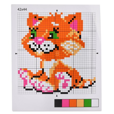 Вышивка крестом котята