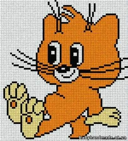 Детские узоры для вышивки крестом