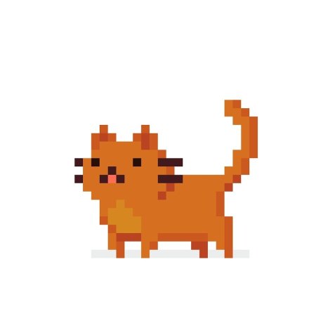 Животные из пикселей