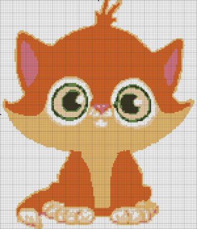 Аппликация для вышивки крестиком