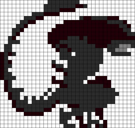 Рисунки по клеточкам сложные