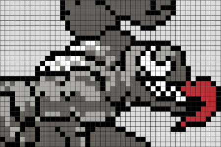 Рисунки по клеткам Веном