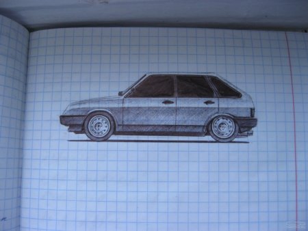 Рисунки по клеточкам машины (46 фото)