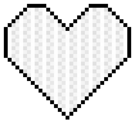 Квадратное сердечко