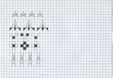 Рисунки по клеточкам