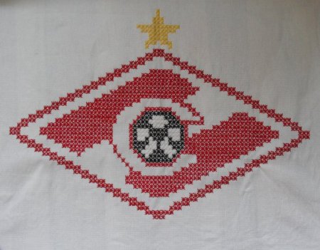 Схема эмблемы Спартака