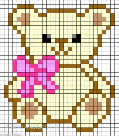 Рисунки по клеточкам