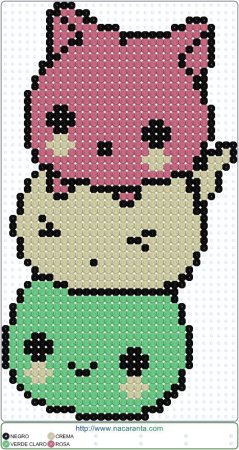 Милые котики по клеточкам