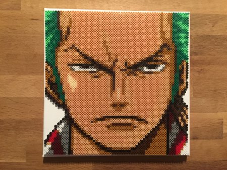 Ророноа Зоро пиксель арт