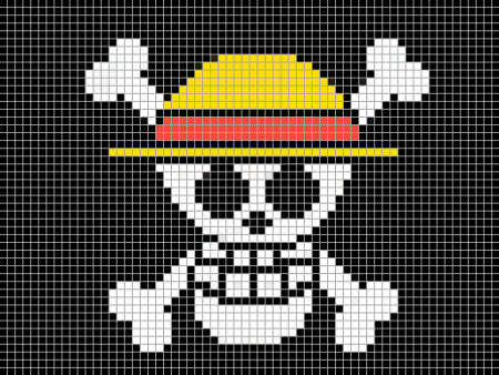 Ван Пис вышивка