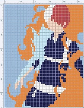 Схемы фенечек аниме