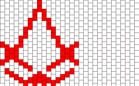 Узоры из клеточек простые