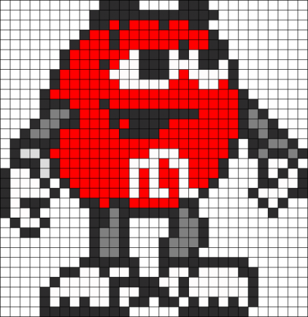 Рисование по клеткам для мальчиков