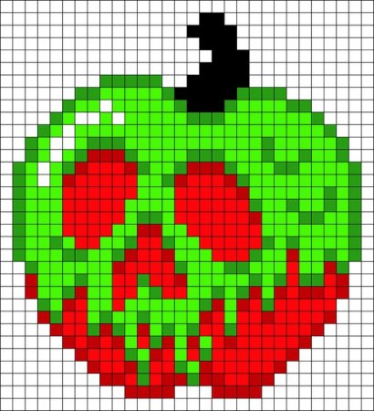 Хэллоуин по клеточкам