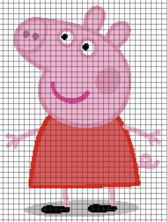 Вышивка Свинка Пеппа