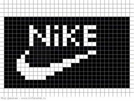 Схема вязания найк