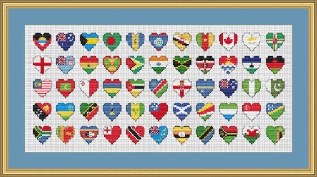 Флаг с вышивкой