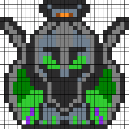 Шрек вышивка крестиком