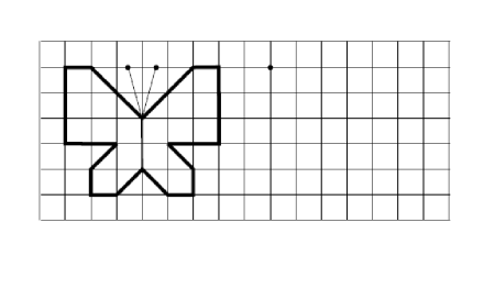 Симметрия на клетчатой бумаге