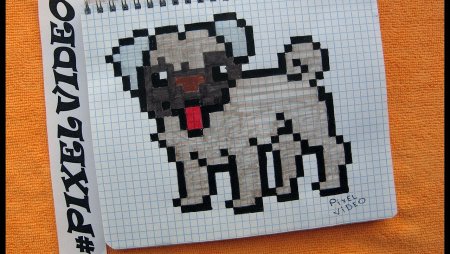 Рисовать по клеточкам МОПСА