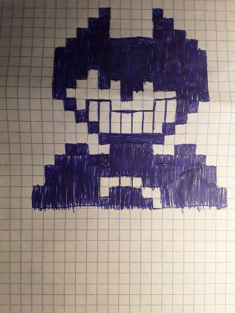 Рисование по клеточкам БЕНДИ